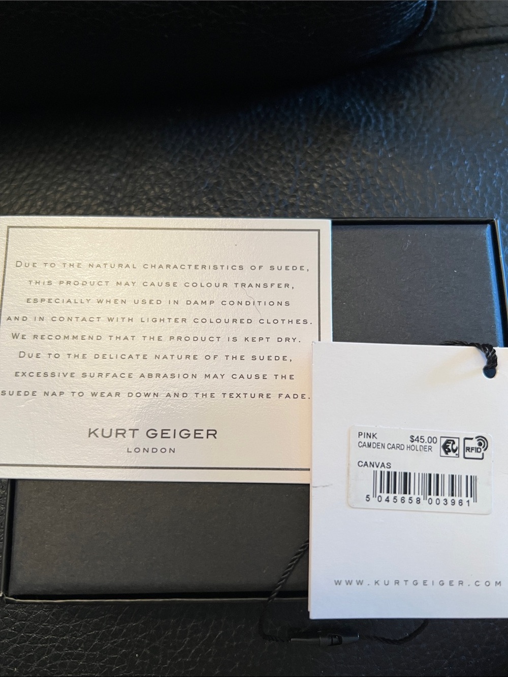 KURT GEIGER LONDON NWT Camden JEWELED EAGLE HEAD CARD HOLDER - Picture 5 of 10